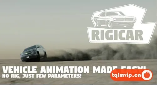 [Blender插件]三维汽车快速绑定Rigicar v2.2.31