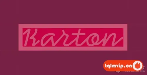 [AE脚本]AE脚本 Karton用于创建字幕调的AE脚本,快速创建动态字幕!