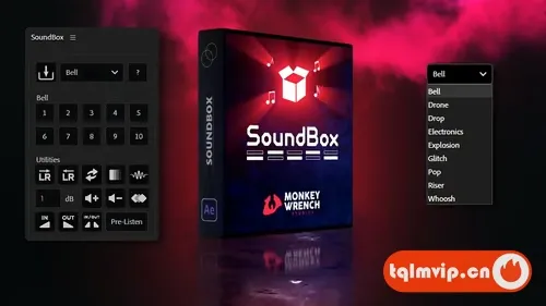 [AE脚本]快速处理添加音效工具 SoundBox 1.0.0 含使用教程