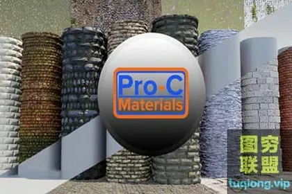 [Blender插件]程序化材质预设库 Pro-C Materials