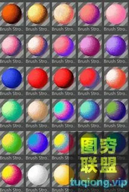 [C4D插件]C4D二维卡通材质大全,创意动画必备材质球!