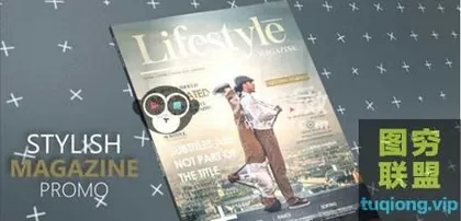 [AE模板]时尚杂志宣传动画片头 Stylish Magazine Promo