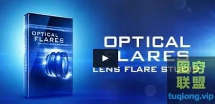 [AE插件]Optical Flares镜头光晕AE插件 支持AE CS6- CC  一键安