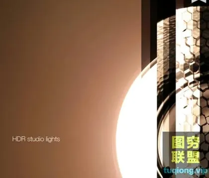 [C4D插件]HDR包 22个摄影棚高动态范围光源 HDR Studio Lights – P