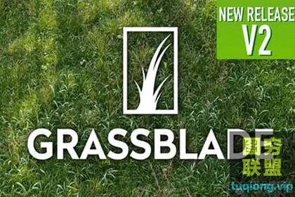 [Blender插件]三维草地花卉生成工具 Grassblade V2.2