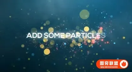 [AE模板]40个唯美漂亮粒子文字标题动画 Particles Titles