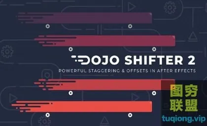 [AE脚本]关键帧图层自动排列移动调整AE脚本 Dojo Shifter v2.0 + 使用