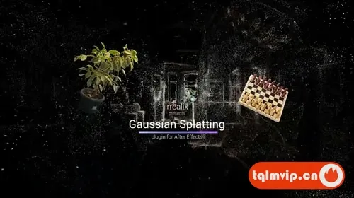 [AE插件]直接导入三维重建模型实时操作渲染 Gaussian Splatting V1.4.1 Win