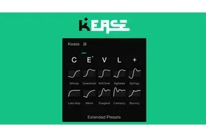 [AE脚本]关键帧缓入缓出曲线调节控制操作AE脚本 Kease v1.2.5 Win/Mac+使用教程