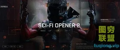 [AE模板] 未来科技感游戏电影图片视频开场 Sci-Fi Opener –