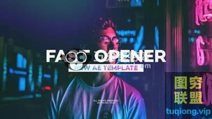 [AE模板]AE图文包装快闪动画模板Fast Opener