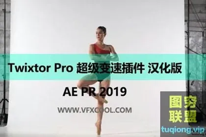 [AE/PR插件]Twixtor Pro超级变速插件win mac版,支持ae pr 汉化版