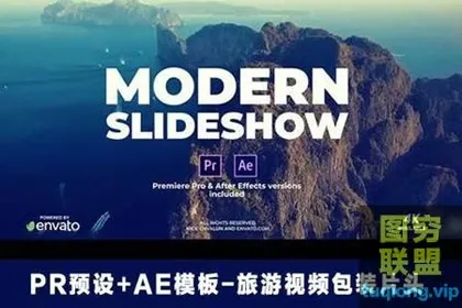[PR预设]PR预设+旅游视频包装片头 Slidesho