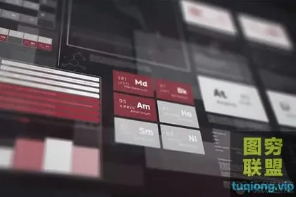 [AE模板]18组HUD未来科技感元素UI动画 HUD Pack 3