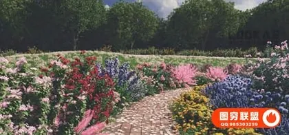 [C4D插件]花草树木森林植物生成器C4D插件 Forester v1.5.5 W