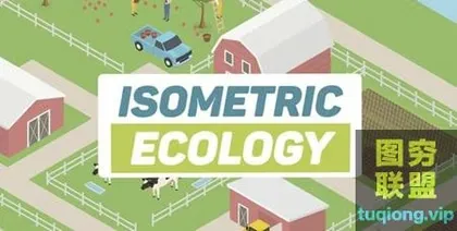 [AE模板]绿色环保等距三维卡通MG动画元素 Ecology Isometric