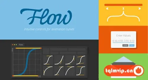 [AE脚本]关键帧缓入缓出曲线调节工具 Flow v1.5.1 Win/Mac+使用教程