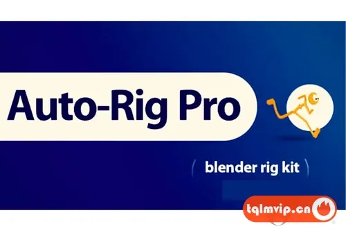 [Blender插件]三维人物角色动作自动绑定Auto-Rig Pro V3.68.77 + Quick Rig V1.26.18