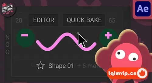 [AE脚本]图钉木偶工具摇晃抖动工具 GoodboyNinja Noodle V2.5+使用教程