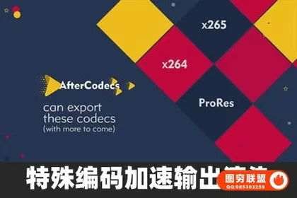 [AE/PR插件]特殊编码加速输出渲染AE/PR/AME插件 AfterCodecs v1.10.