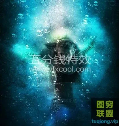 [PS插件]一键模拟水下摄影,超强动作库,附使用教程!