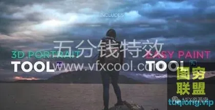 [AE模板]让照片动起来,快速生成三维效果!