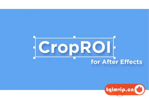 [AE脚本]预合成自定义区域裁剪工具 CropROI v1.2