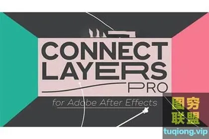 [AE脚本]点线路径线条连接MG动画脚本 Connect Layers PRO v