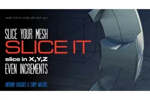 [Blender插件]三维模型切割工具 Slice it v1.0.5