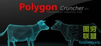 [3Ds Max插件][3dsmax] Mootools Polygon Cruncher三维模型面片