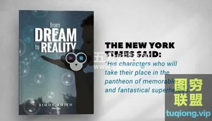 [AE模板]三维书本宣传展示片头 The Book Promotion