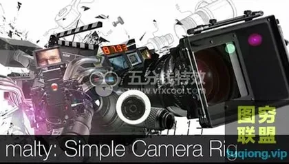 [AE脚本]AE摄像机动画绑定脚本 malty: Simple Camera Rig 2.2