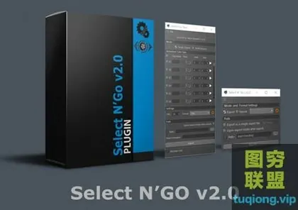 [C4D插件]Select N Go v2 CINEMA 4D 对象导入导出插件