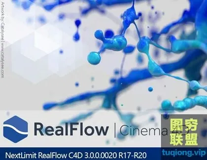[C4D插件]NextLimit RealFlow C4D 3.0.0.0020 R17-R2