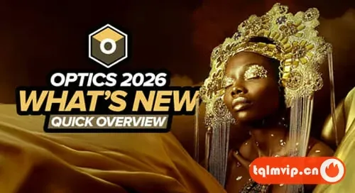 [PS插件]软件/LR/数字光学胶片调色光晕摄影视觉效果 Optics 2026.0.0 Win版
