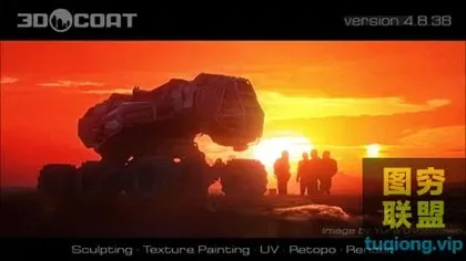 [WIN版软件]中文软件3DCoat 雕刻展UV 重拓扑软件4.8版本win