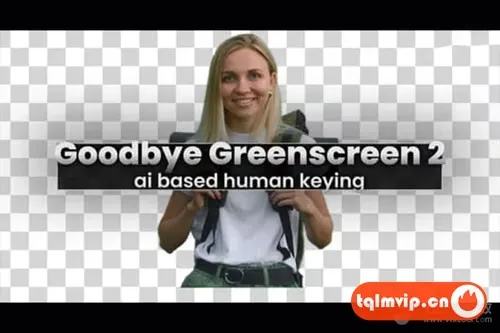 [AE/PR插件]视频背景智能抠像AE/PR插件 Goodbye Greenscreen v2.1.1 Win