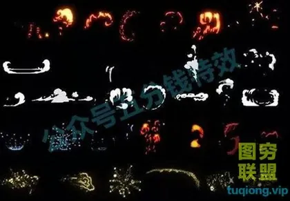 [AE模板]500种MG动画元素,1000种卡通转场特效!一次打包!