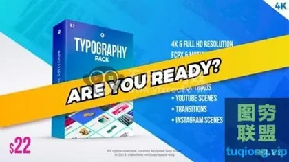 [FCPX插件]FCPX文字标题预设加图形转场插件