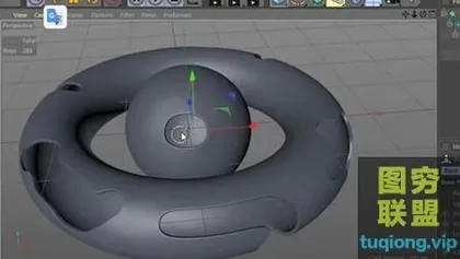 [C4D插件]圆形曲面打孔布线插件Nitro4D NitroCycle 1.2 支
