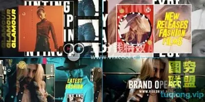 [AE模板]时尚创意文字视频宣传片头 Fashion Brand Opener
