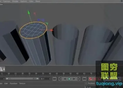 [C4D插件]多边形网格封闭孔洞插件 C4DZone QuadCaps 1.0 W