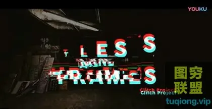 [AE模板] 色彩分离文字标题动画 Titles And Frames