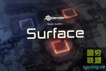 [Blender插件]科技感细节硬面三维建模工具 Surface Detail