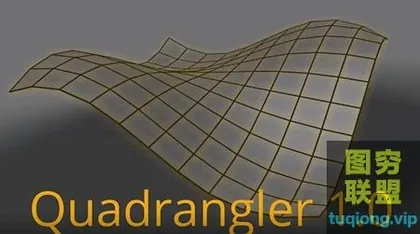 [C4D插件]布线优化插件消除极点三角边 C4DPlugin Quadrangle