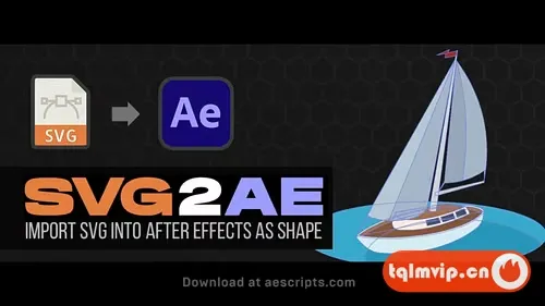 [AE脚本]将SVG文件作为形状图层直接导入 SVG2AE v2.0