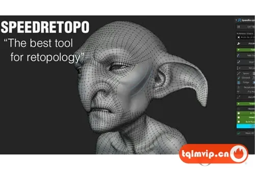 [Blender插件]模型重拓扑SpeedRetopo v0.2.3