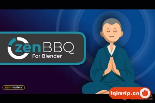 [Blender插件]三维模型倒角Zen BBQ V1.0.3.2