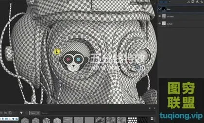 Substance Painter末日防毒面具纹理制作视频教程