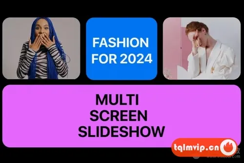 [PR模板]多屏幻灯片展示 Multiscreen Slideshow
